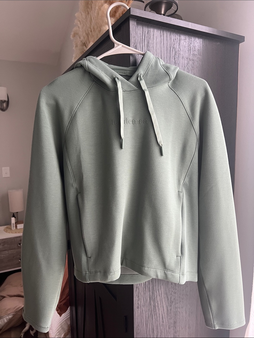 lululemon athletica Sage Green Cowl Hoodie